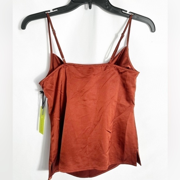 NWT BP. + Wildfang Satin Camisole in Rust Henna - Picture 4 of 6